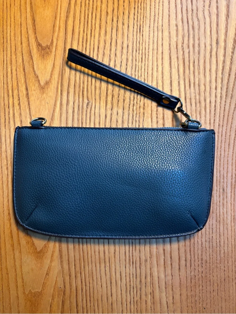 Joy Susan Wristlet Clutch in Navy